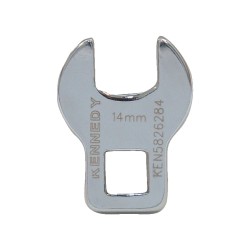 Kennedy-Pro.14mm O/E CROWFOOT WRENCH 3/8" SQ. DRIVE ,Thickness 9mm  Kennedy-Pro.14mm O/E CROWFOOT WRENCH 3/8" SQ. DRIVE ,Thickness 9mm