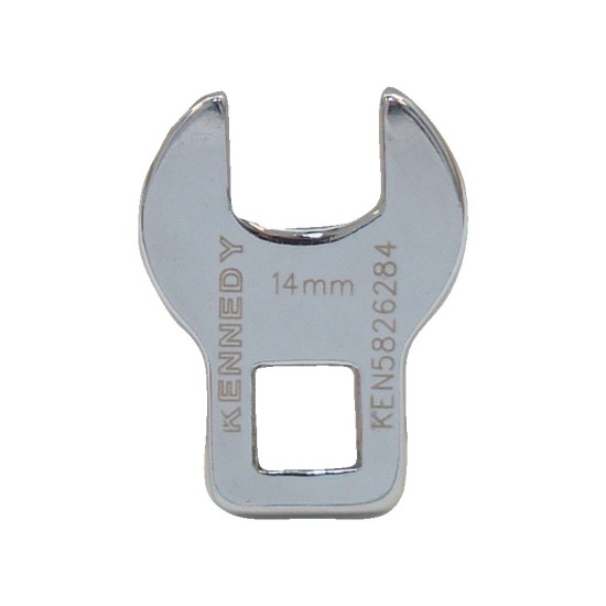 Kennedy-Pro.14mm O/E CROWFOOT WRENCH 3/8" SQ. DRIVE ,Thickness 9mm 