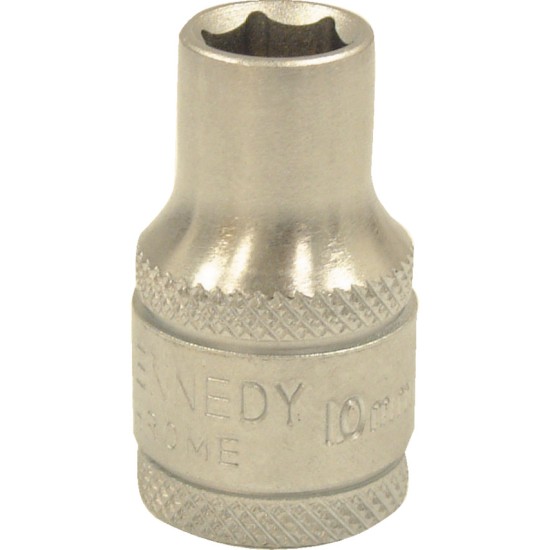 Kennedy-Pro.11mm SINGLE HEX SOCKET 1/2" SQ DR