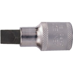 Kennedy-Pro.16mm x 55mm FLAT BIT SKT1/2" SQ DR Kennedy-Pro.16mm x 55mm FLAT BIT SKT1/2" SQ DR