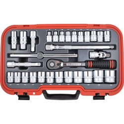 1/2in. Socket Set, Metric, Set of 30 ,8, 9, 10, 11, 12, 13, 14, 15, 16, 17, 18, 19, 20, 21, 22, 23, 24, 25, 26, 27, 30 and 32mm 1/2in. Socket Set, Metric, Set of 30 ,8, 9, 10, 11, 12, 13, 14, 15, 16, 17, 18, 19, 20, 21, 22, 23, 24, 25, 26, 27, 30 and 32mm