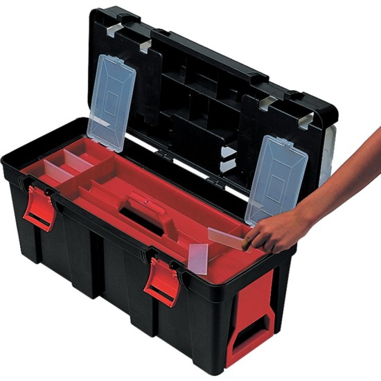 Kennedy.TTW650 Tool Box With Tote Tray &amp; Wheels