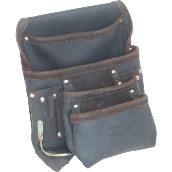 Kennedy.4-Pocket 2-Loop Large Tool Pouch Oil Tan