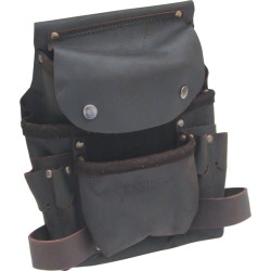 Kennedy.3-Pocket 2-Loop Large Nail & Tool Pouch Oil Tan Kennedy.3-Pocket 2-Loop Large Nail & Tool Pouch Oil Tan