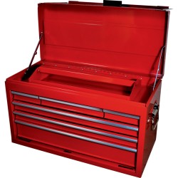 Tool Chest, Professional, Red, 6 Drawers, (H) 385mm x (W) 315mm x (L) 690mm Tool Chest, Professional, Red, 6 Drawers, (H) 385mm x (W) 315mm x (L) 690mm