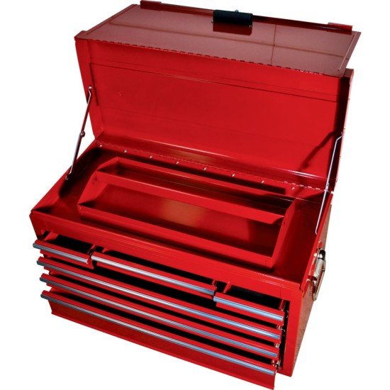 Tool Chest, Professional, Red, 6 Drawers, (H) 385mm x (W) 315mm x (L) 690mm