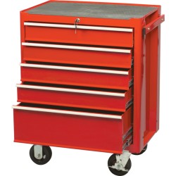 Kennedy-Pro.RED 5-DRAWER PROFESSIONAL ROLLER CABINET Kennedy-Pro.RED 5-DRAWER PROFESSIONAL ROLLER CABINET