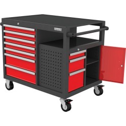 Kennedy-Pro.45" 10 Drawer Mobile Workstation ,1123(W 45") x 791 (D 31.6") x 844 (H 33.7") mm Kennedy-Pro.45" 10 Drawer Mobile Workstation ,1123(W 45") x 791 (D 31.6") x 844 (H 33.7") mm