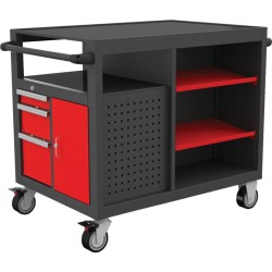 Kennedy-Pro.45" 10 Drawer Mobile Workstation ,1123(W 45") x 791 (D 31.6") x 844 (H 33.7") mm Kennedy-Pro.45" 10 Drawer Mobile Workstation ,1123(W 45") x 791 (D 31.6") x 844 (H 33.7") mm