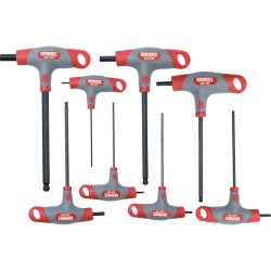 Kennedy-Pro.2.0-10.0mm T-HANDLED HEXAGON BALL DRIVER SET (8PC) Kennedy-Pro.2.0-10.0mm T-HANDLED HEXAGON BALL DRIVER SET (8PC)