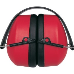 HEARING DEFENDER HAZARDOUS - RED