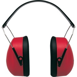 HEARING DEFENDER HAZARDOUS - RED
