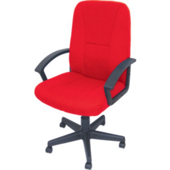 High Backed Managers Chair ,Red