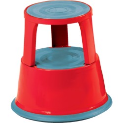 METAL KICK STOOLS (RED) METAL KICK STOOLS (RED)
