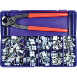 Matlock.13-20 DOUBLE EAR O-CLIP & PINCER KIT 165-PCE Matlock.13-20 DOUBLE EAR O-CLIP & PINCER KIT 165-PCE