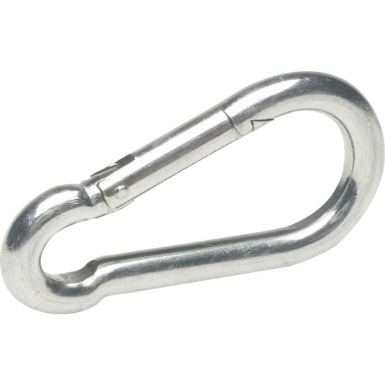 M8x80mm CARBINE HOOK BZP , CHROME