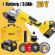 Dual-Use 288VF Cordless Angle Grinder Battery 2pcs ,3pcs Disc Cutter