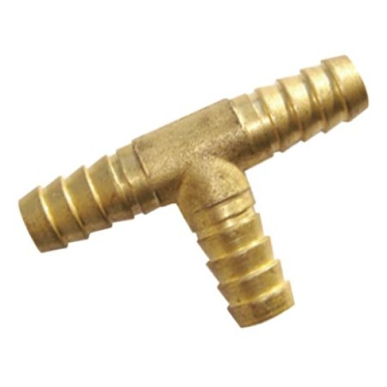 5/8" Brass T Hose Tail Piece 