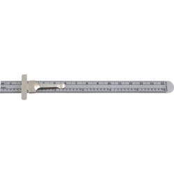 Senator.150mm/6" ST/STEEL RULE C/ W POCKET CLIP Senator.150mm/6" ST/STEEL RULE C/ W POCKET CLIP