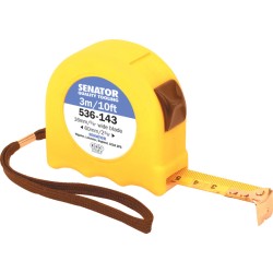 Senator.3M/10' HI-VIS LOCKING TAPE - YELLOW CASE Senator.3M/10' HI-VIS LOCKING TAPE - YELLOW CASE