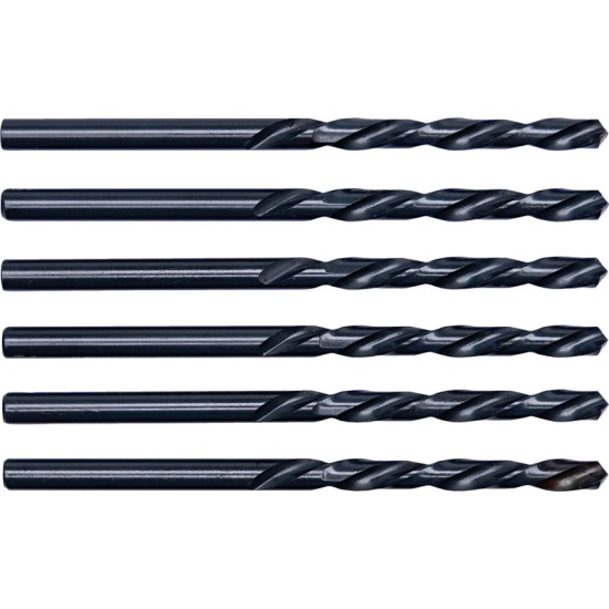 2.50mm HSS S/S Jobber Drill Bit,10pcs/pkt