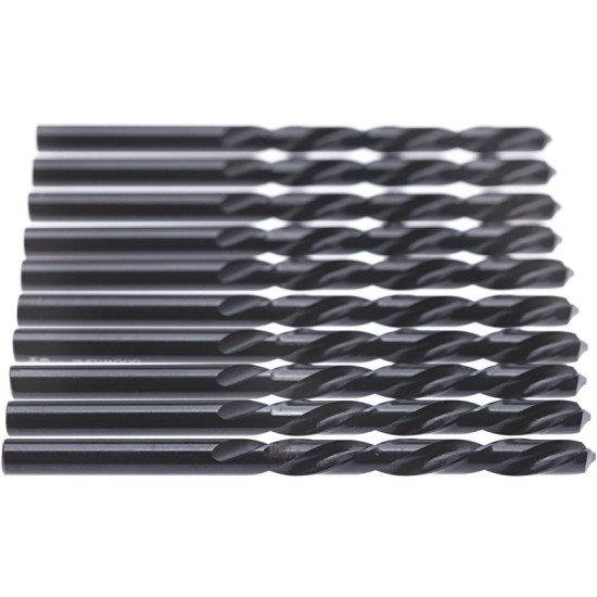 Jobber Drill, 6.8mm, Normal Helix, High Speed Steel, Black Oxide,10pcs/pkt