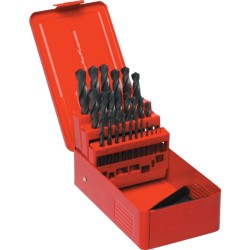 SET OF 25 HSS DRILLS 1-13.00mm x 0.5mm SET OF 25 HSS DRILLS 1-13.00mm x 0.5mm
