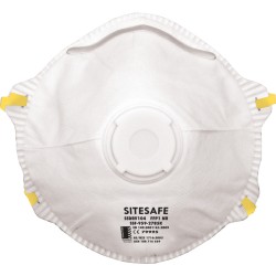 Sitesafe.SSDRV104 FFP1 Valved Particulate Respirator (10) Sitesafe.SSDRV104 FFP1 Valved Particulate Respirator (10)