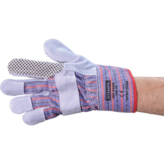 Standard Rigger Gloves with Maxi-Grip - Size 10