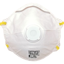 DRV104 FFP1 VALVED PARTICULATE RESP, MASK (PK-10) 