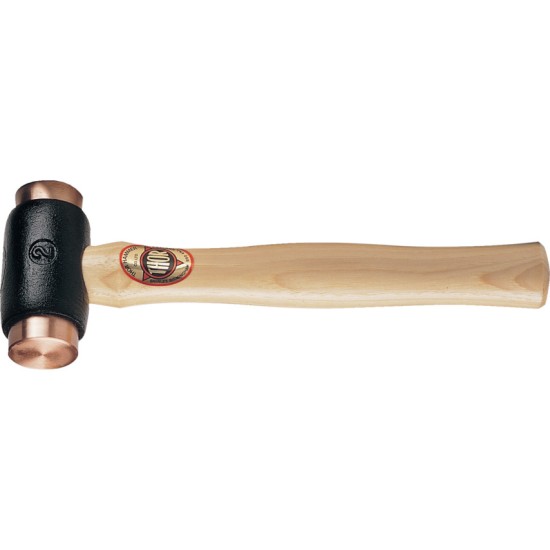 Thor.04-314 SIZE 3 COPPER HAMMER ,44mm(D) X 305mm(L) X 110mm(H) , Wood Handle