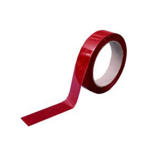 25mmx66M Lo-Tac Red Tape