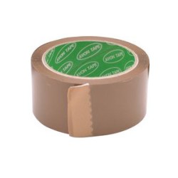 50mmx66M Polypropylene Sealing Tape Buff