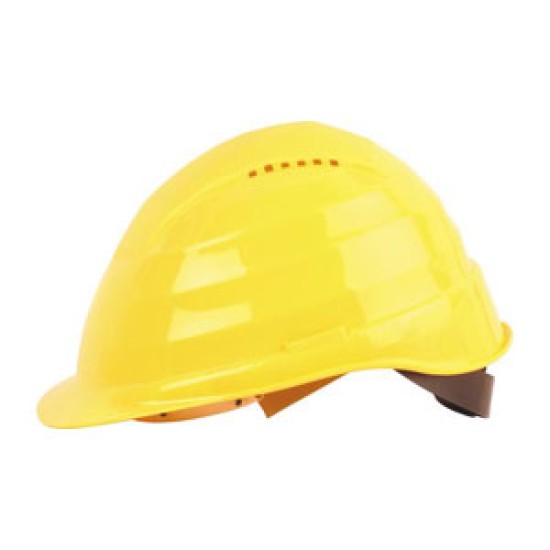 Yellow Professional Safety Helmets