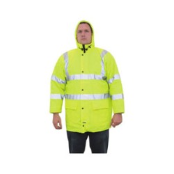 HI-VIZ BREATHABLE JACKET EN471) YELLOW-MEDIUM HI-VIZ BREATHABLE JACKET EN471) YELLOW-MEDIUM
