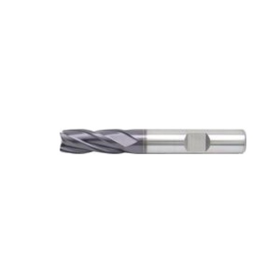 6.0mm HSS-E 45 Deg Weldon High Helix End Mill