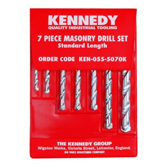 N0.6-20 7PCE Mansory Drill Set