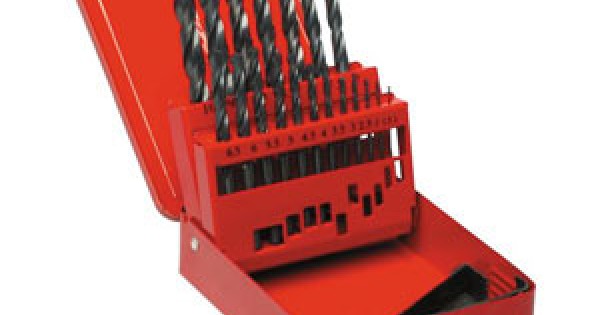 Set Of 19 HSS Drill 1-10.0mm x 0.5mm