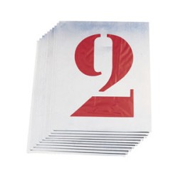 60mm (Set Of 10) Steel Stencil Fingures 60mm (Set Of 10) Steel Stencil Fingures