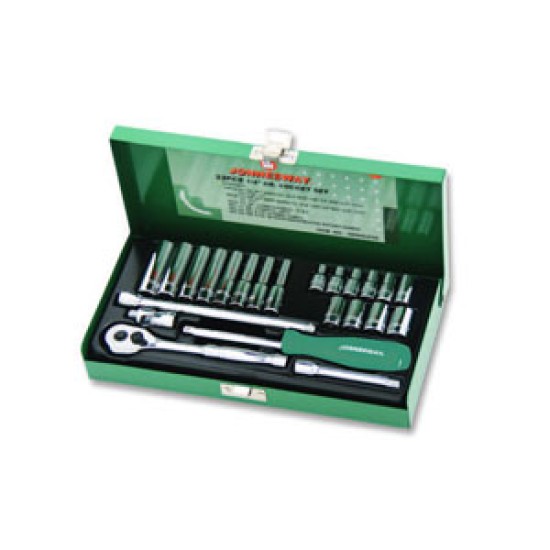 Jonnesway 1/4" Shank Inch socket Set