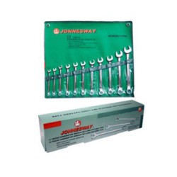 3/8" - 1" (11Pcs) Jonnesway Spanner Set