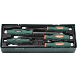 5Pcs Go-Through Impact Screw Driver Set