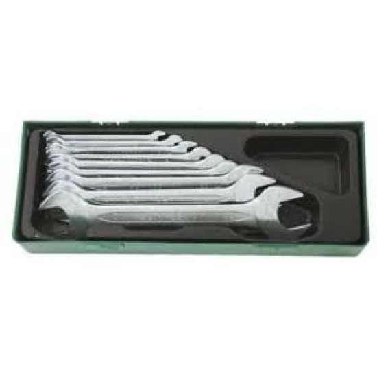 10Pcs Open End Wrench Set 6X7, 8X9, 10X11, 12X13, 14X15, 16X17,