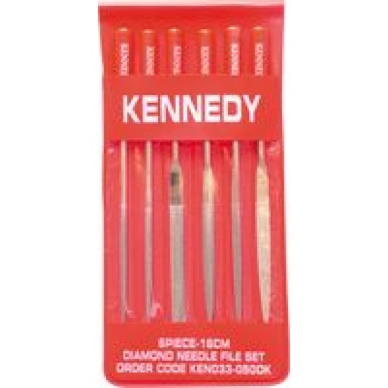 DIAMOND NEEDLE FILE SET (6 PIECES)