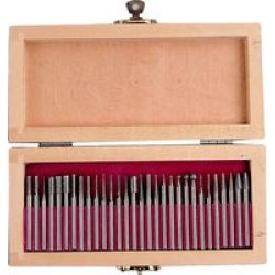 30-PCE DIAMOND COATED BURR SET 30-PCE DIAMOND COATED BURR SET