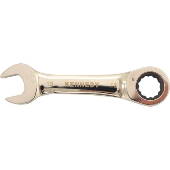 17mm SHORT RATCHET COMBINATION WRENCH