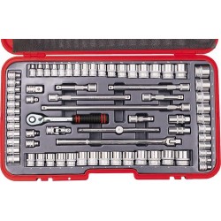 MM/AF/WHIT SOCKET SET (70-PCE) 1/2" SQ DR MM/AF/WHIT SOCKET SET (70-PCE) 1/2" SQ DR