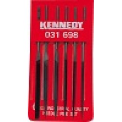 14cm (5.1/2") CUT 2 ASSORTED NEEDLE FILE SET-6PCE