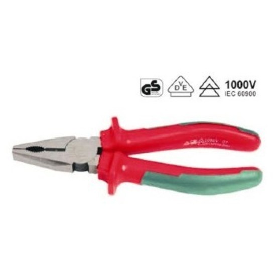 7" JONNESWAY INSULATED COMBINATION PLIER