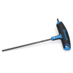 Wrench, Metric, Hex, Combination Tand L-Shape, Soft Grip, Blue H